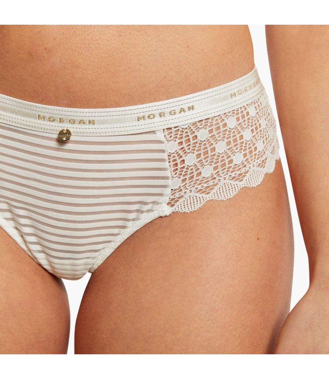 Shorty string ivoire Lily-4