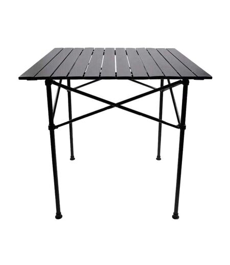 Table De Camping Motif/style Uni Taille Unique Noir Offlander