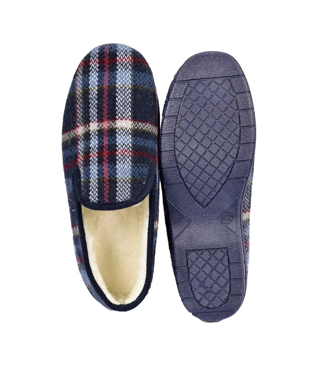 CHARENTAISE Homme Pantoufle FOURREE-4