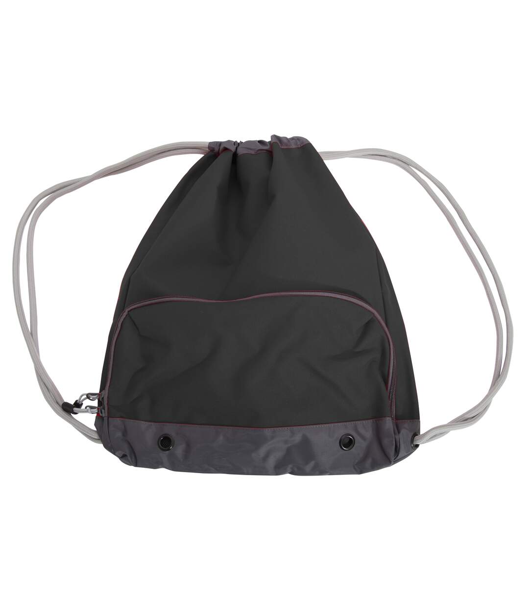 Bagbase Athleisure Water Resistant Drawstring Sports Gymsac Bag (Black) (One Size) - UTBC3402-1