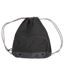 Bagbase Athleisure - Lot de 2 sacs de gym hydrofuge à cordon ATHLEISURE (Noir) (Taille unique) - UTBC4341