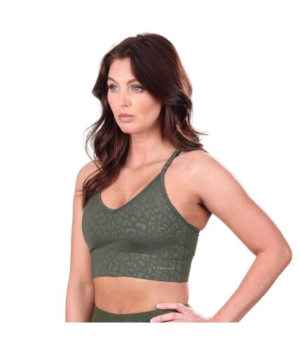 Brassière de sport invigorate femme vert Aubrion