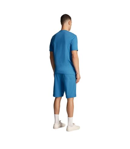 Mens sweat shorts spring blue Lyle & Scott