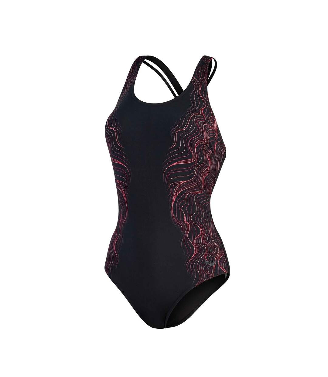 Maillot de bain 1 pièce calypso femme noir / rose Speedo-1