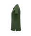 Womens/ladies Marion Polo Shirt Bottle Green Clique-3