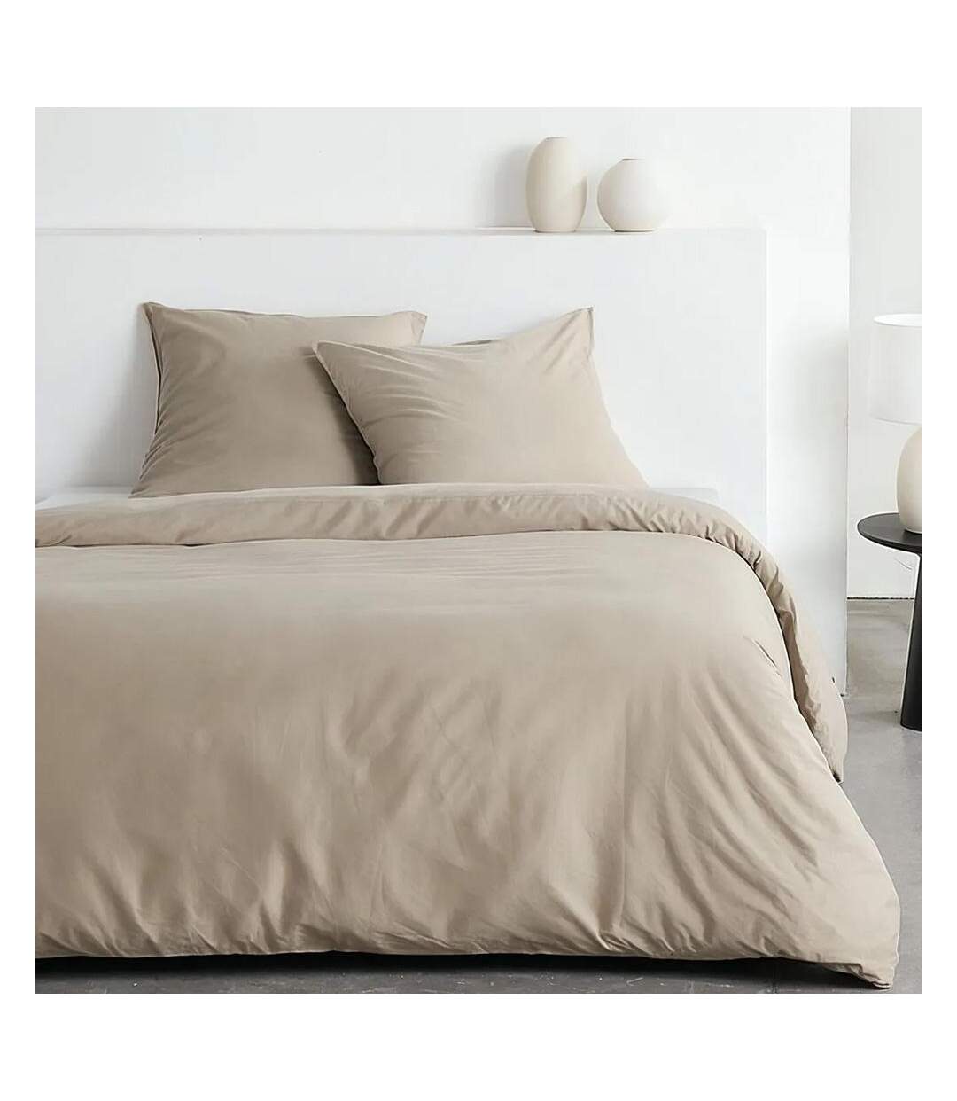 Housse de couette gris/beige today 240x220cm-1
