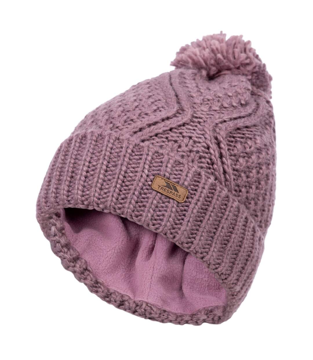 Bonnet zyra femme ton rose Trespass-3