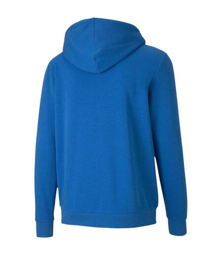 Mens Teamgoal 23 Casuals Full Zip Hoodie Electric Blue Lemonade Puma