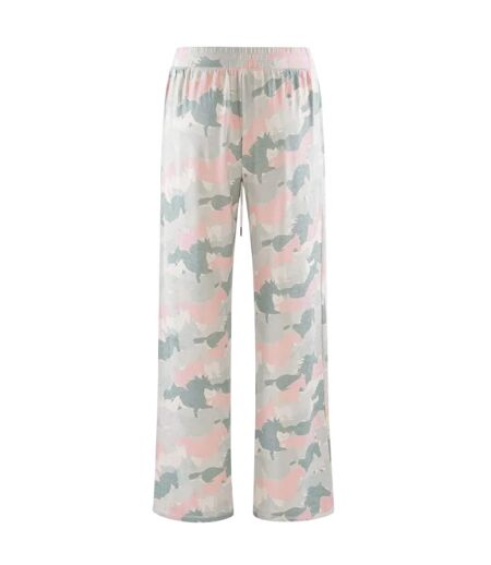 Pantalon De Détente Motif/style Camouflage Femme Kaki PJ Salvage