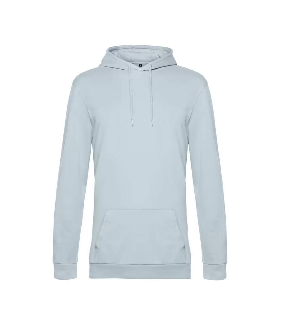 Sweat À Capuche Motif/style Uni Homme Bleu Ciel Pur B&C-1