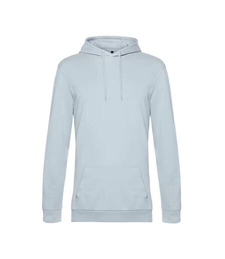 Sweat À Capuche Motif/style Uni Homme Bleu Ciel Pur B&C
