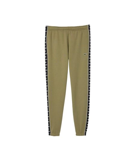 Mens Woven Joggers Khaki Green Lacoste