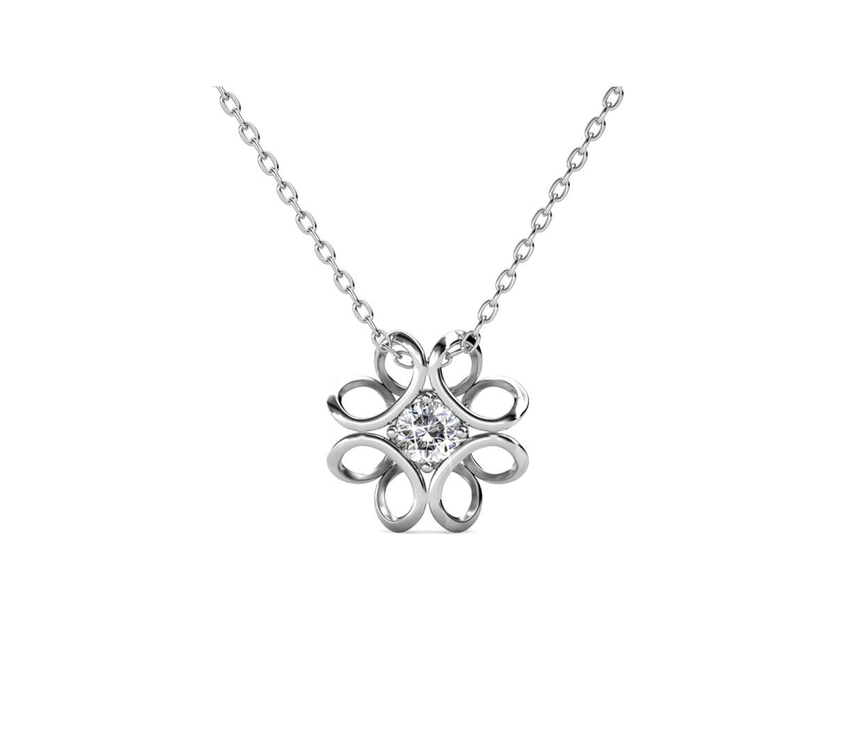 Parure Daffodil 3 bijoux, Cristal d'autriche-4