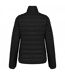 Womens/ladies lightweight padded jacket black Kariban