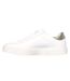 Womens/ladies Eden Lx Beaming Glory Trainers White Gold Skechers-2