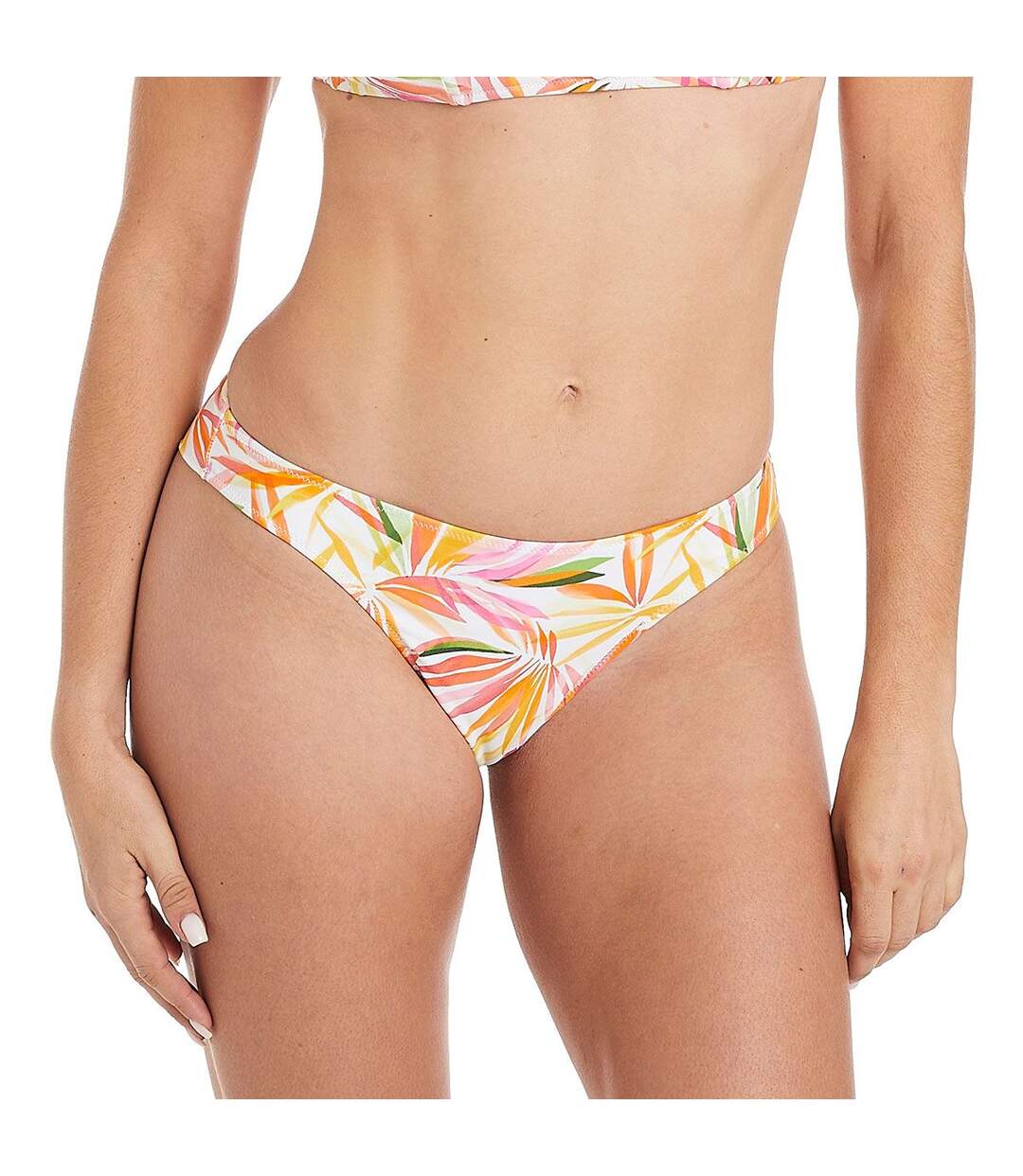 Slip de bain forme tanga blanc Bali