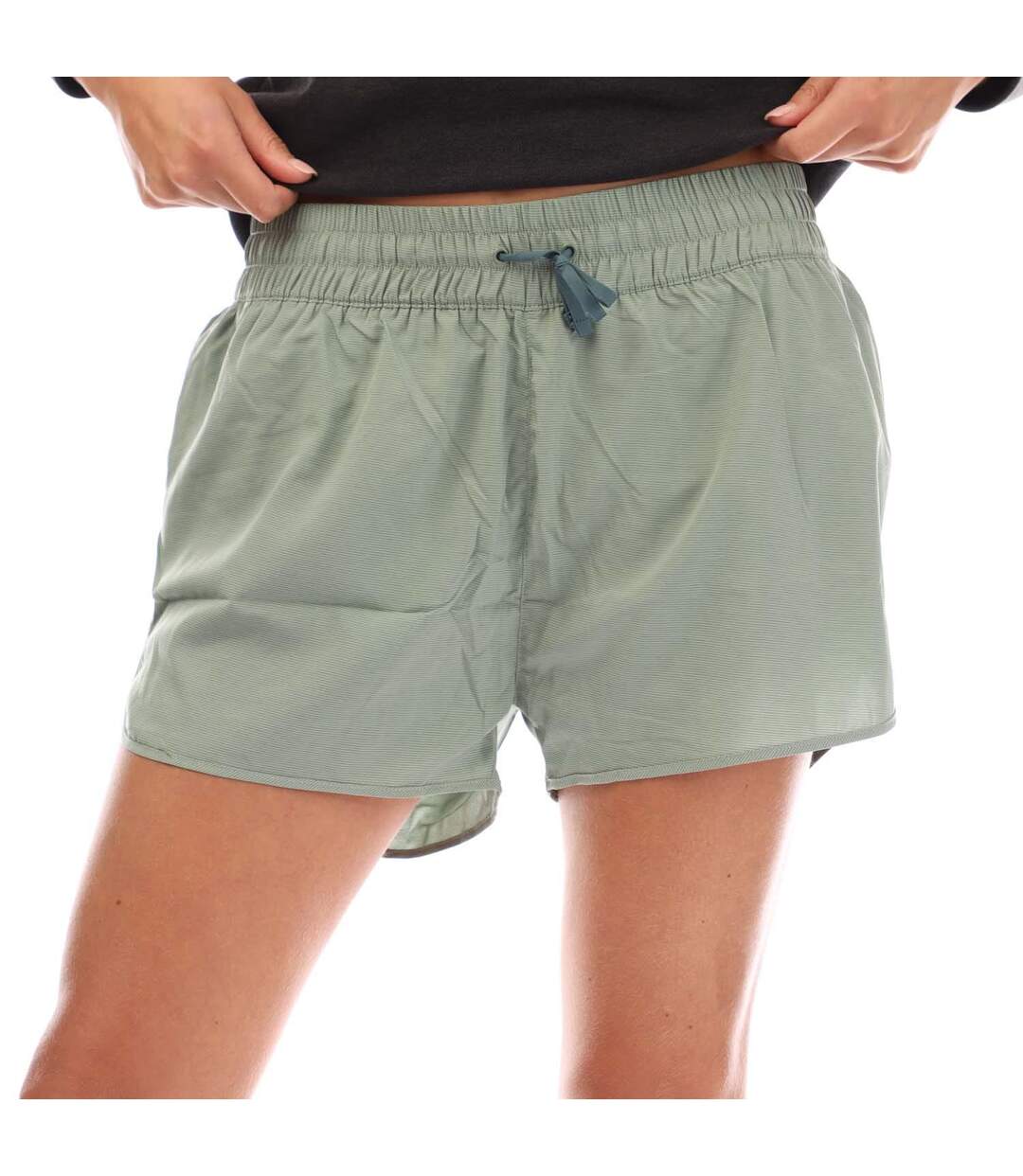 Womens/ladies Sprint Up Water Repellent 2 In 1 Shorts Lilypad Green Dare 2B-1