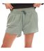 Womens/ladies Sprint Up Water Repellent 2 In 1 Shorts Lilypad Green Dare 2B-1