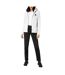 Veste À Capuche Femme Blanc Cassé Chiné Signature-4
