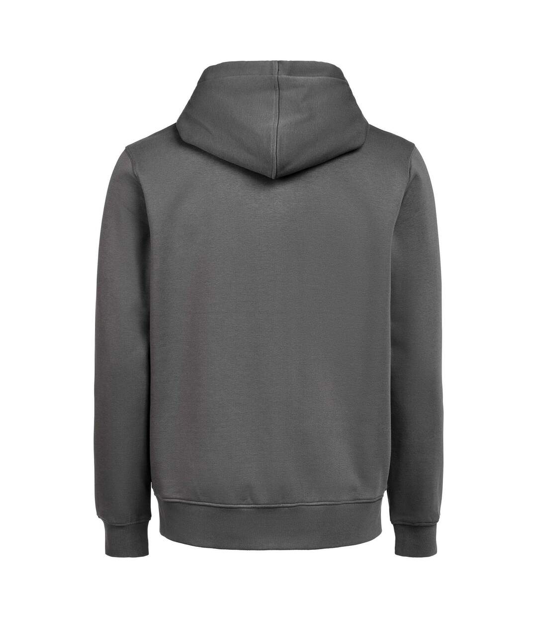 Unisex Adult Regular Full Zip Hoodie Charcoal Untagged Movement-2