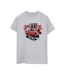 Disney Femme/Ladies Cars Lightning McQueen Collage Cotton Boyfriend T-Shirt (Gris sportif) - UTBI16204-1