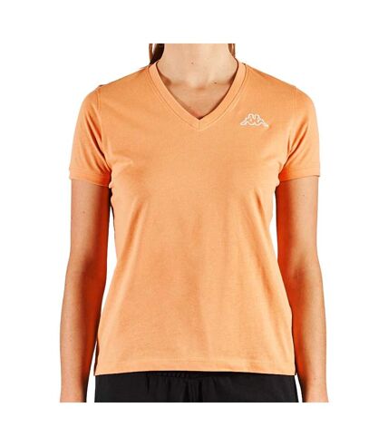 T-Shirt Orange Femme Kappa Cabou - S