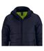 Veste Superhood Homme Bleu Marine Vert Néon B&C-2