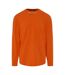T-shirt Manches Longues Classic Homme Orange Palm Angels-1