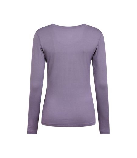 Haut Thermique Keep The Heat Femme Vieux Violet Mountain Warehouse