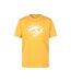 T-shirt Motif/style Explorateur Homme Jaune Mountain Warehouse-1