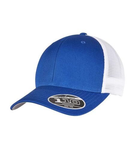 Casquette Trucker Motif/style Deux Tons Bleu Roi Flexfit