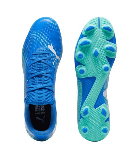 Mens Future 7 Play Firm Ground Football Boots Blue White Puma