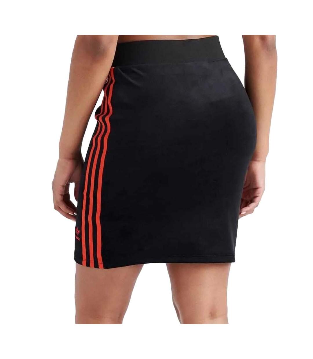 Jupe velours noir femme Adidas VDAY - 38-2