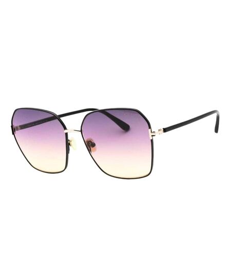 Womens/ladies Claudia 2 Butterfly Sunglasses One Size Black Rose Gold Tom Ford