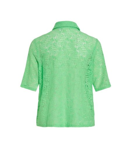 Chemise verte femme vila vibegena