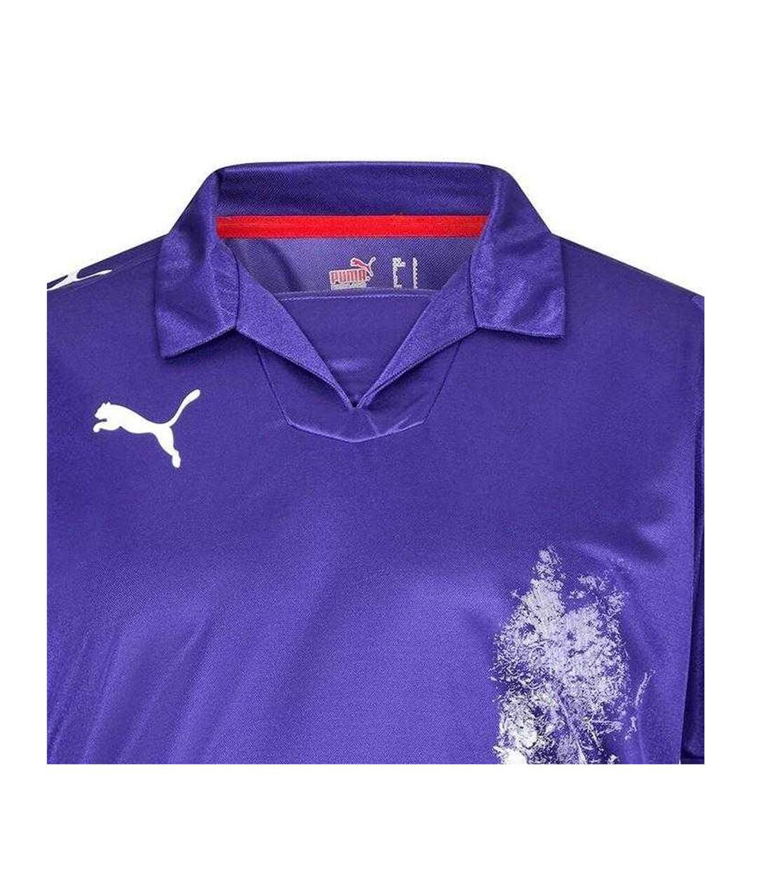 Mens Esito Ii Contrast Long-sleeved Football Jersey Purple Puma-3