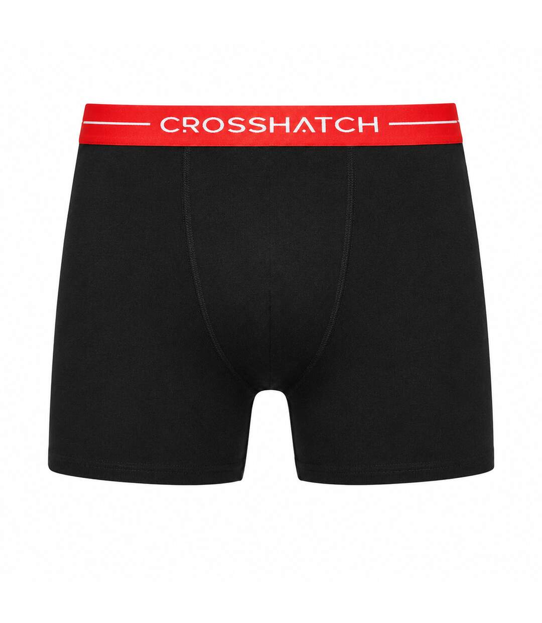 Pack Of 12  Mens Astral Logo Boxer Briefs  Black Crosshatch-2