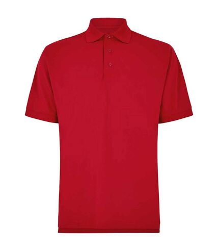 Polo klassic homme rouge Kustom Kit Kustom Kit