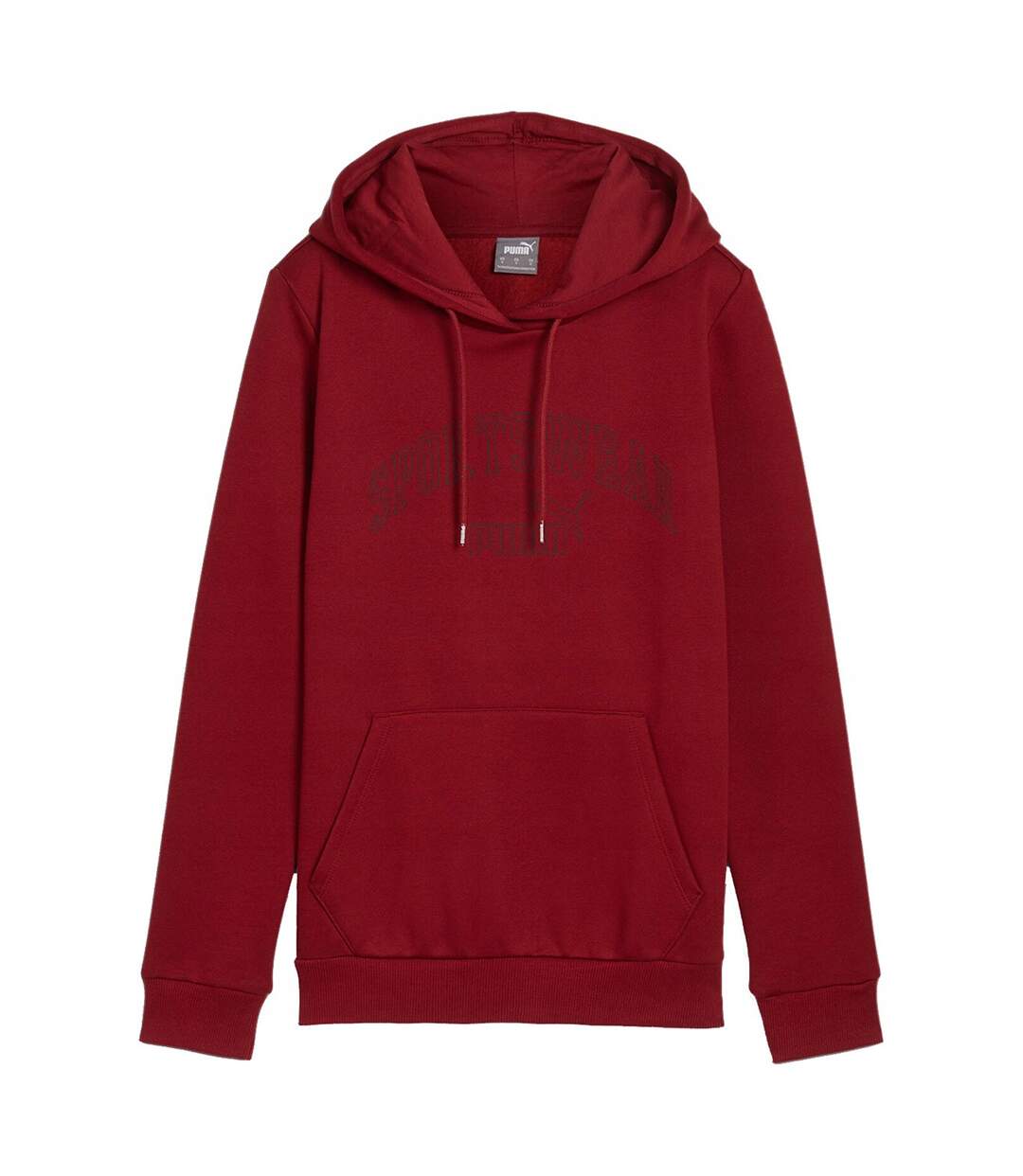 Sweat À Capuche Style Logo Ess+ Lab Femme Rouge Puma-2