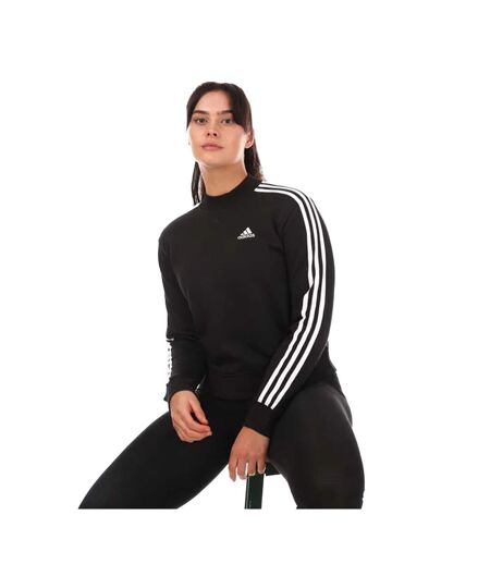 Sweat femme noir / blanc Adidas