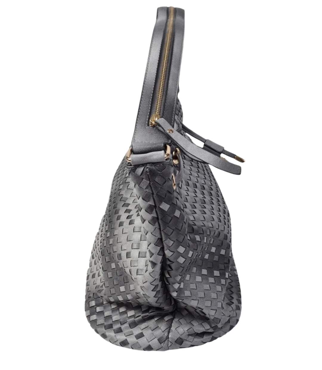 Sac à  main femme noir shopping grand format - Praticité et style-3