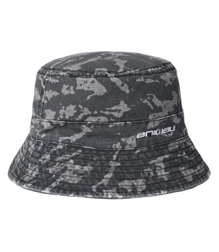 Miles camo bucket hat black Animal