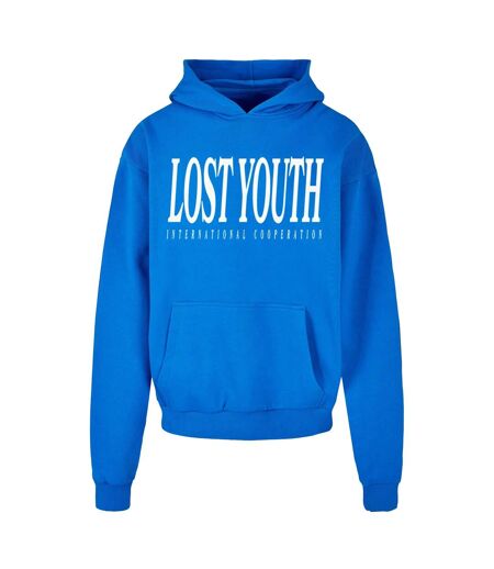 Mens International Hoodie Cobalt Blue Lost Youth