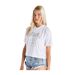 T-shirt femme blanc SikSilk-4