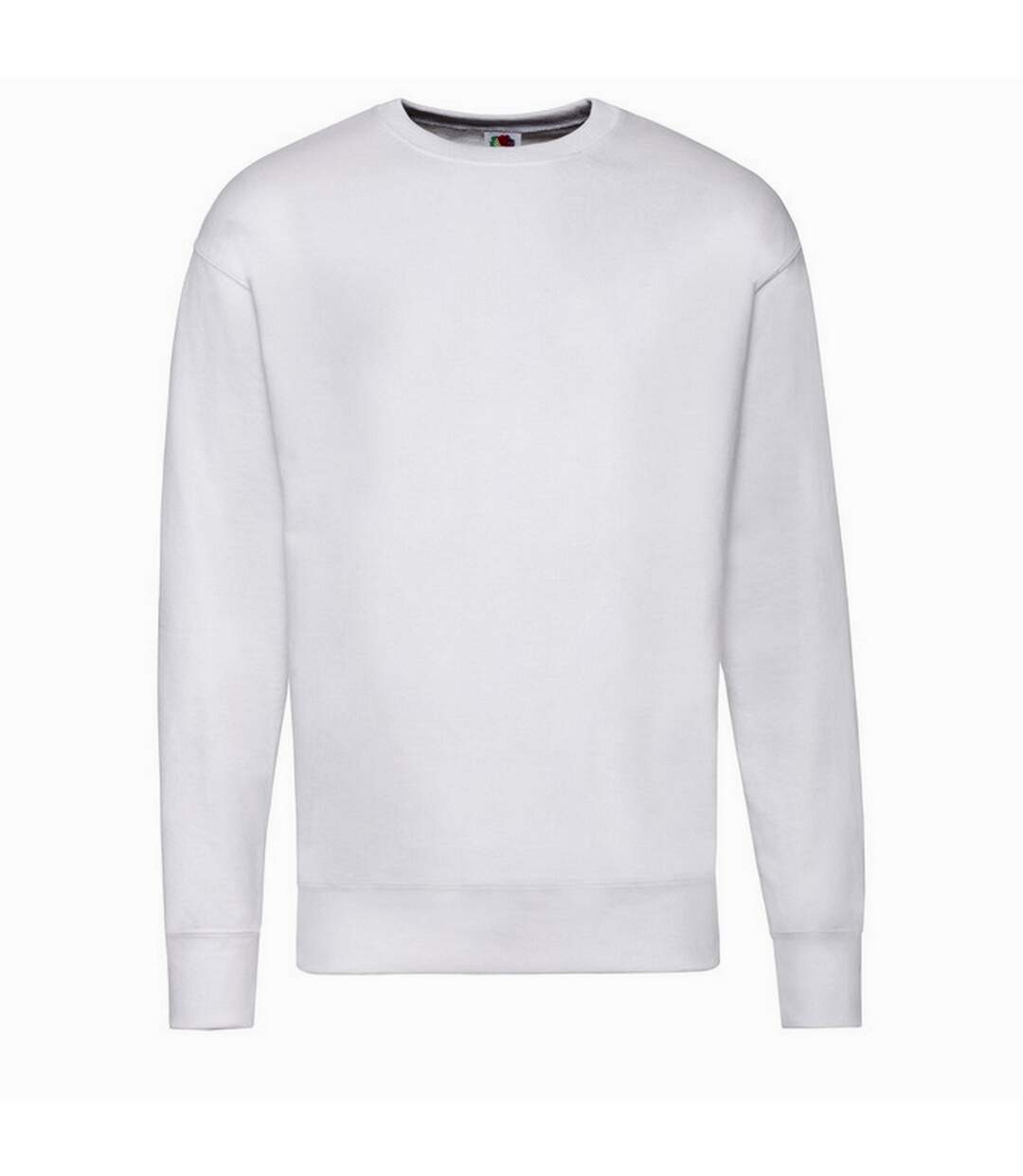 Sweat À Manches Cousues Homme Blanc Fruit Of The Loom-1