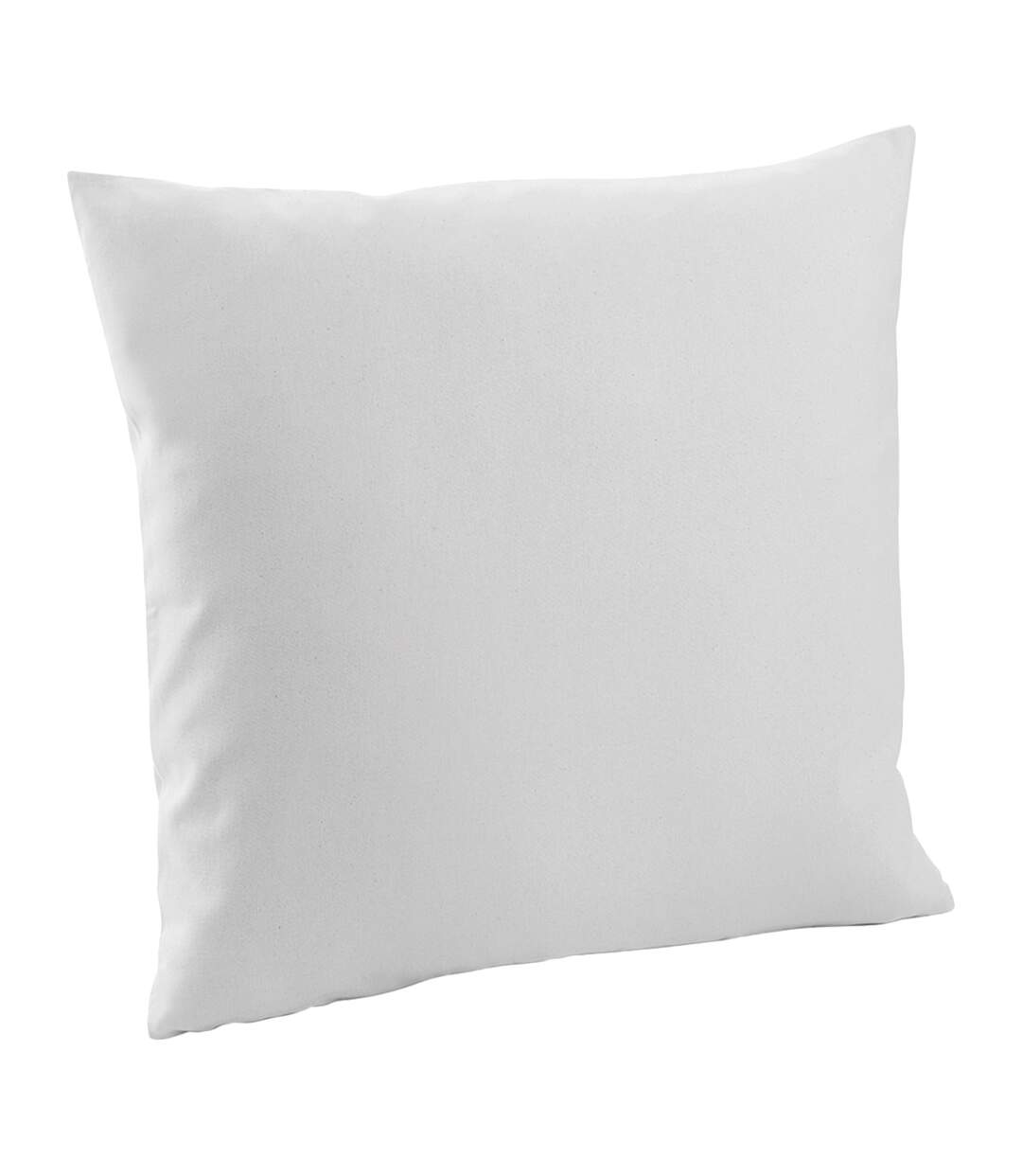 Fairtrade cotton canvas cushion cover s light grey Westford Mill