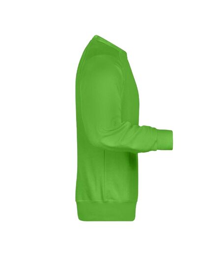 Sweat Homme Vert Citron James And Nicholson