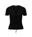Haut Manches Courtes Slissy Femme Noir Hugo-2