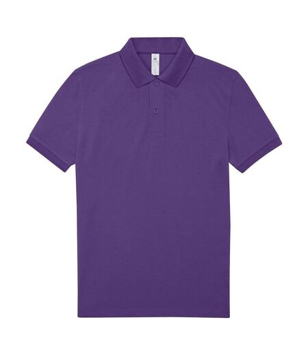 Polo manches courtes - Homme - PU424 - violet lilas