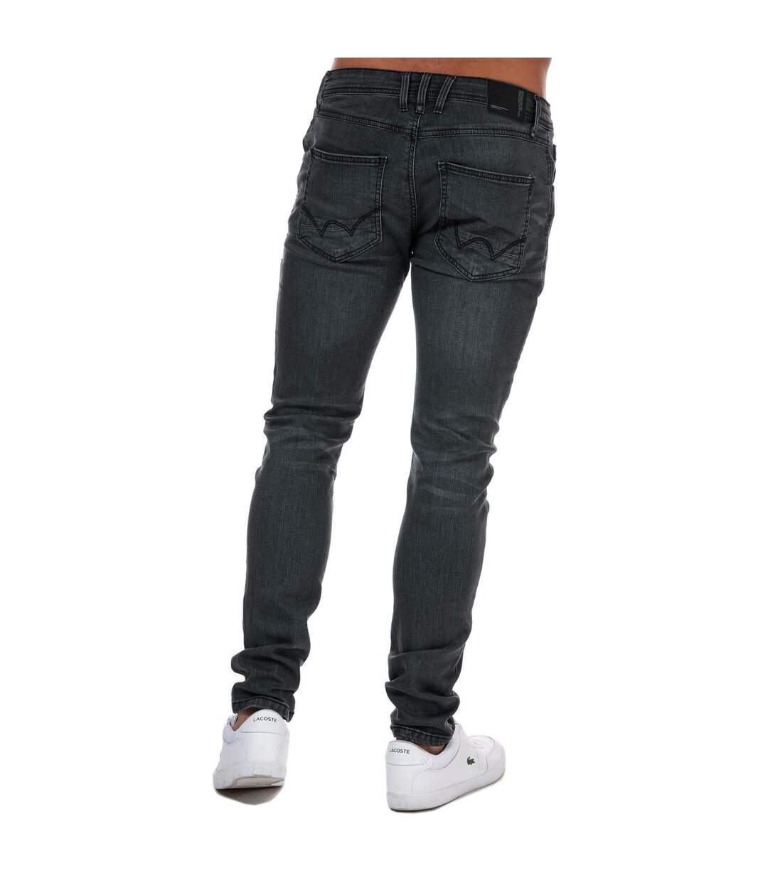 Mens Maylead Slim Fitted Jeans Grey Duck And Cover-2